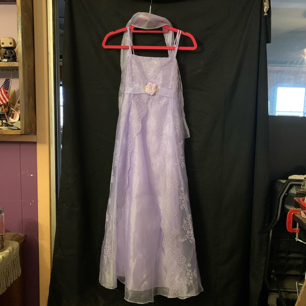 Lily Kid formal gown in lavender